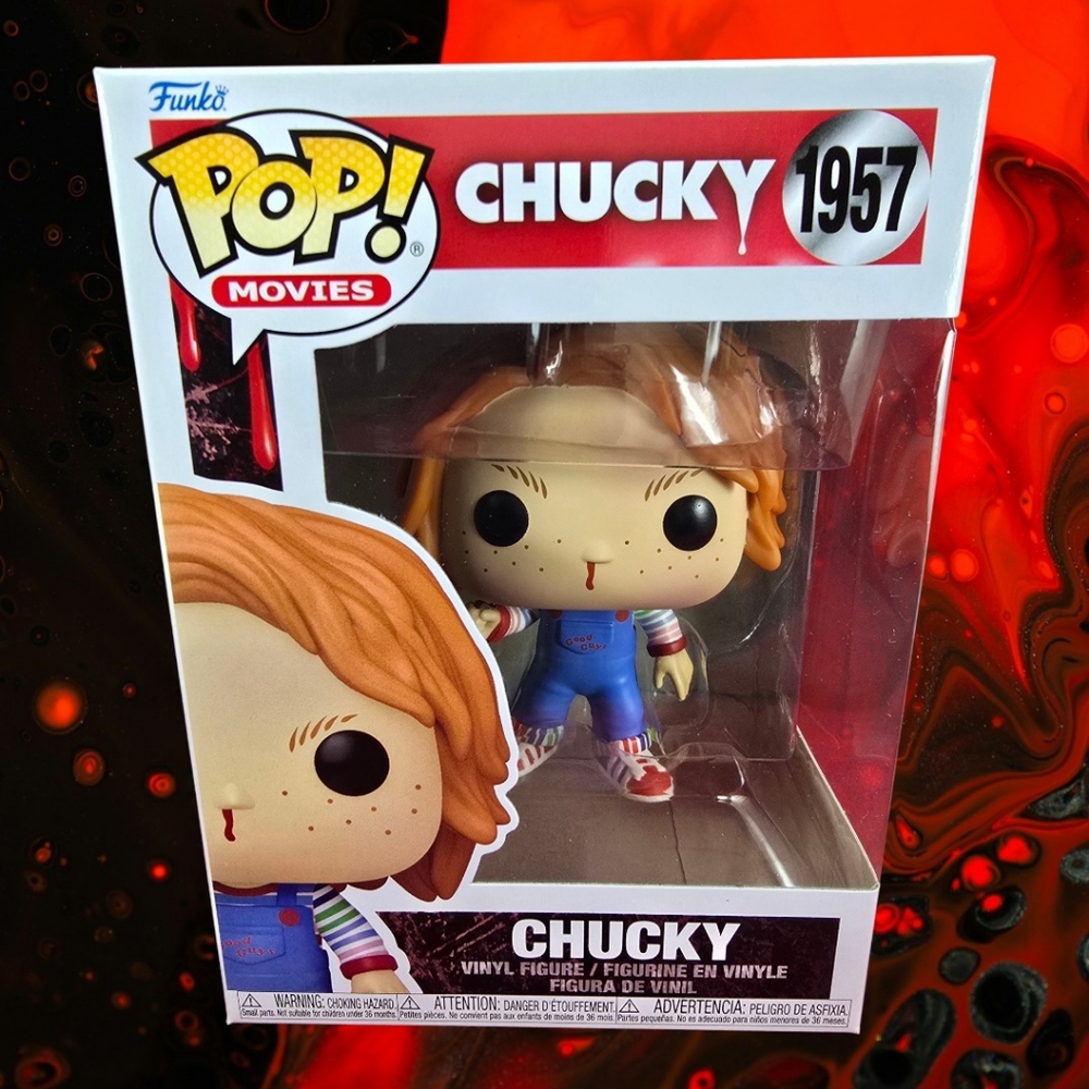 Chucky Funko # 1957 (Nib) With Pop Protector